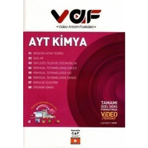 Çap Yayınları AYT Kimya Vaf Serisi
