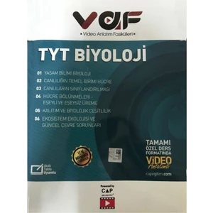 Çap Yayınları Vaf TYT Biyoloji - 2021
