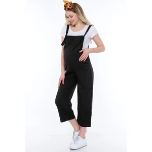 MYRA6105 - Siyah Hamile Salopet