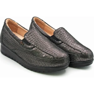 Dr.comfort Ortopedik Makosen Kadın Ayakkabı DR.3606 Nikel Örme