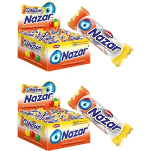 Nazar Sakız 3'lü 100 Adet Tuttu Fruitti 2 Paket