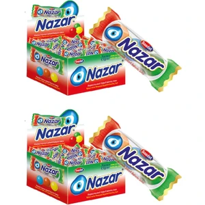 Nazar Sakız 3'lü 100 Adet Karpuz 2 Paket