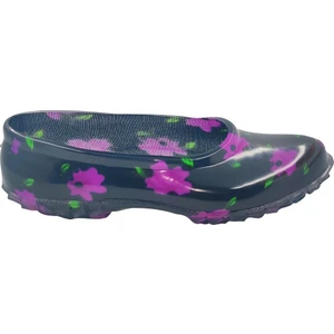 Çiçekli Lastik Ayakkabı