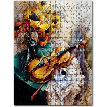 Cakapuzzle Keman Kahve Notalar ve Çiçekler 120 Parça Puzzle Fiyatı