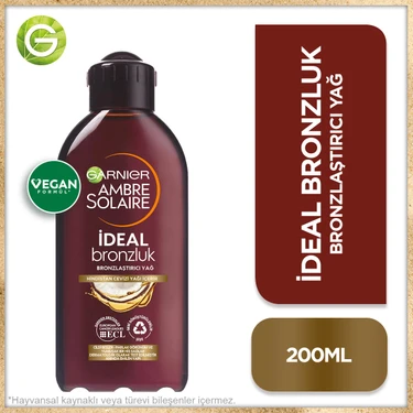 Garnier Ambre Solaire Ideal Bronzluk Bronzlaştırıcı Yağ