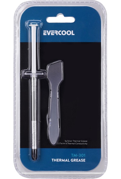 Evercool TM-301 1g 3.17W/K Gümüş Slim Tüp Termal Macun