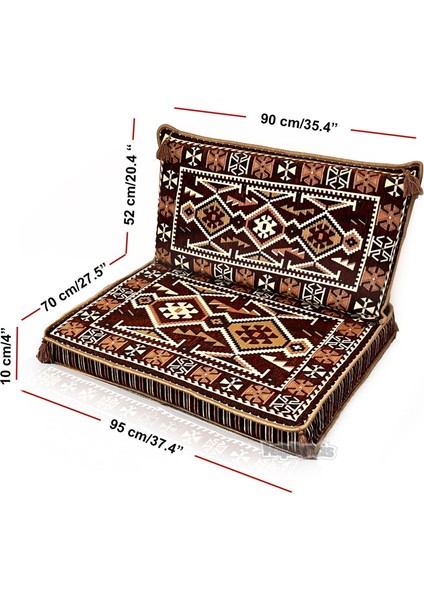 Anatolia Anadolu Şark Köşesi Tekli Sedir Takımı Kahve modelleri