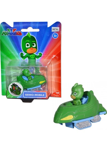 203141001 Dickie, Pj Masks Single Pack Gekko Mobile