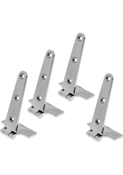 4x Ayna Cilalı Paslanmaz Çelik Dolap /dolap Kapısı /tekne Menteşe (Yurt Dışından)