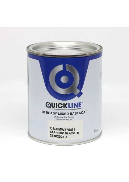 Quıcklıne 2k Bazkat-Sapphire Black-1l