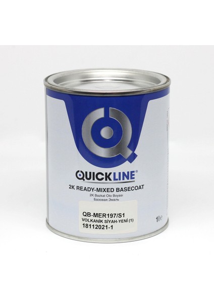 Quıcklıne 2k Bazkat-Volkanik Siyah-Yeni-1l