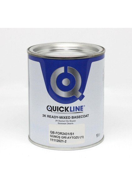 Quıcklıne 2k Bazkat - Gümüş Gri-Aytozu- 1l
