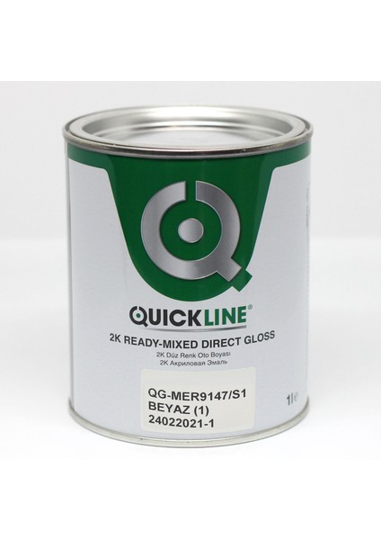 Quıcklıne 2k Düz Renk- Beyaz-1l