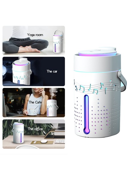 Bluetooth Hoparlör ile 1000 ml. Mist Nemlendirici Difüzör (Yurt Dışından)