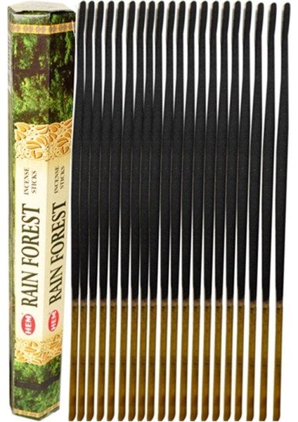 Hem Yağmur Ormanı Kokulu Tütsü Rain Forest Incense 1 Paket (20 Çubuk)