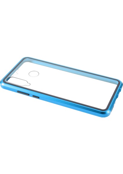 Kapsamlı Manyetik Kapalı Tasarım Metal Çerçevesi + Huawei P30 Lite Için Çift Taraflı Ultra Açık Temsil Edilmiş Cam Telefon Kabuğu - Mor (Yurt Dışından) fırsatları