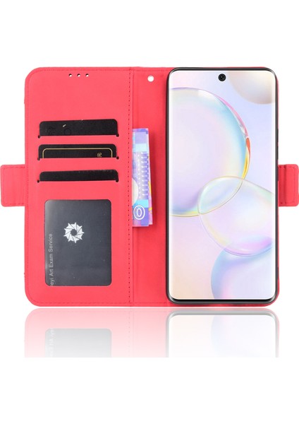 Için 50 Özel Flip Telefon Kılıfı Çoklu Kart Yuvası Tasarımı Pu Deri Cüzdan Kapak Koruyucu - Siyah (Yurt Dışından) fırsatları