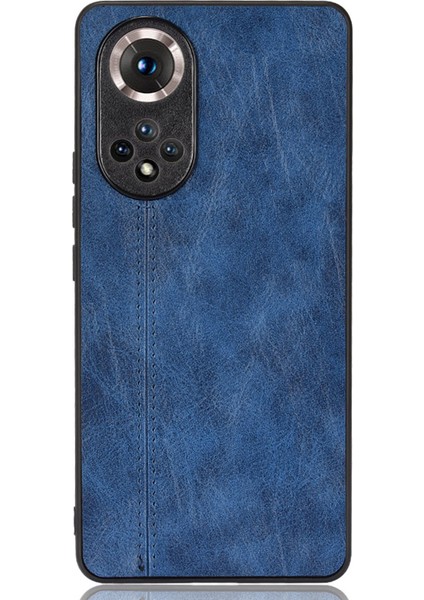 Hattı Hafif Retro Dokulu Pu Deri Kaplamalı Pc + Tpu Telefon Kapak Kılıfı Onur 50 - Kırmızı (Yurt Dışından) fiyatları