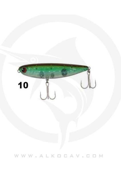 Aqua salty Jerk Pro 85 mm 13 gr Maket Balık