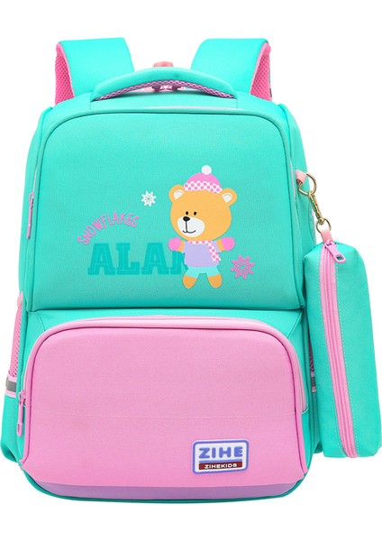 Ilkokul Öğrencileri Için Okul Çantaları 2-4 Yıl Ultra Hafif ve Yükü Gideren Yeni Kız Çocuk Okul Çantası Ridge Bekçi Çocuk Karikatür Sırt Çantası (Yurt Dışından)