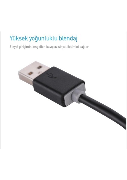 Prolink PB469-0050 0.5 Metre USB To USB Kablo, Notebook Soğutucu Kablosu, Kısa USB Kablo