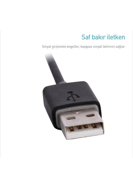 Prolink PB469-0050 0.5 Metre USB To USB Kablo, Notebook Soğutucu Kablosu, Kısa USB Kablo