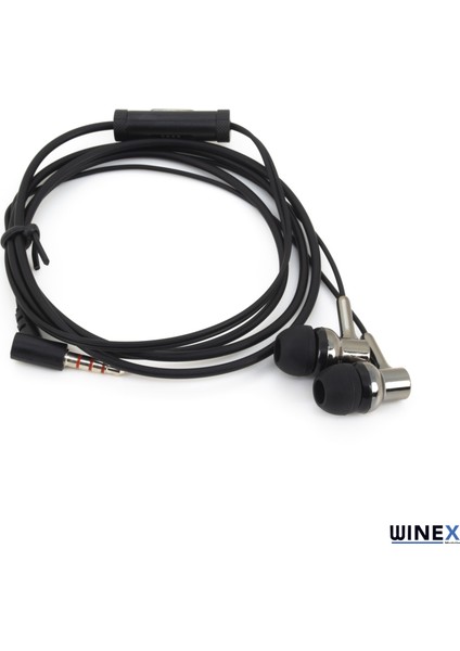 Piston Basic Edition 3.5mm Mikrofonlu Kulakiçi Kulaklık Siyah