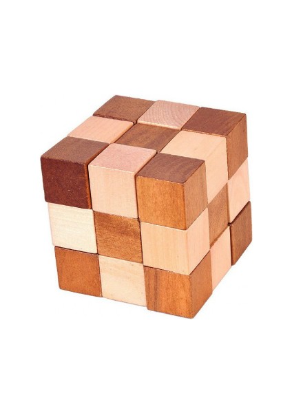 Yılan Küp Ahşap Puzzle modelleri