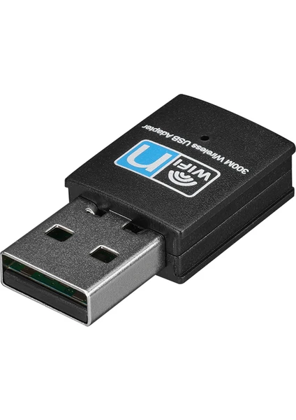 HY-300N 2.4GHz 300MBPS(2T2R) 2dbi Dahili Antenli USB Kablosuz Mini Adaptör