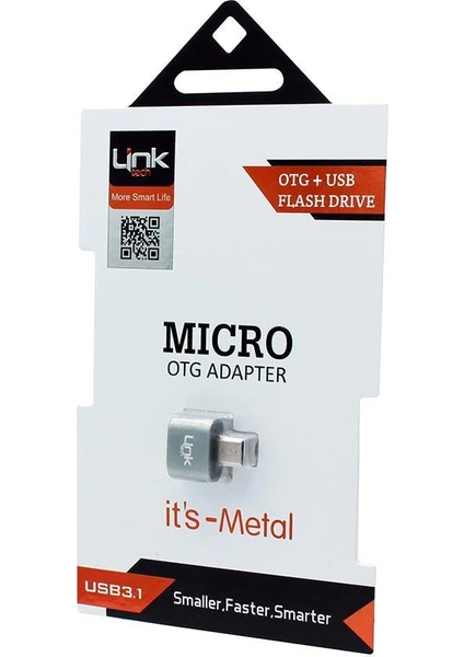 Linktech LOF-O185 Micro USB Otg USB Otg Çevirici Adaptör