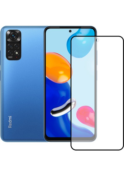 Xiaomi Redmi Note 11 / 11S Ekran Koruyucu Seramik Mat Nano 9d Tam Kaplama Siyah
