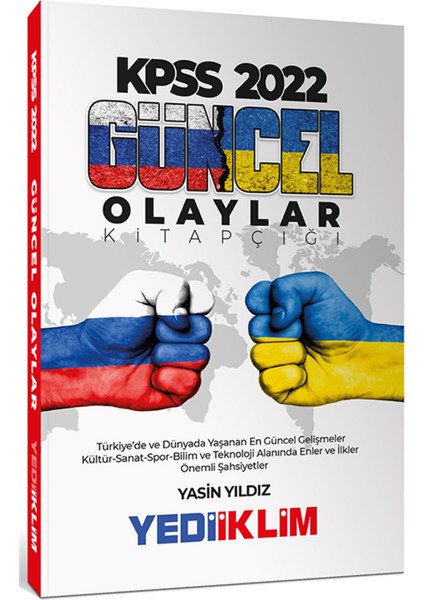 KPSS 2022 Genel Kültür ve Güncel Olaylar Kitapçığı