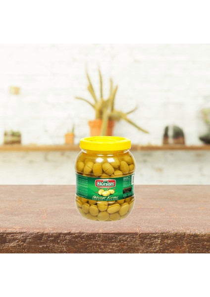 Nursan Yeşil Kırma Zeytin 1 kg