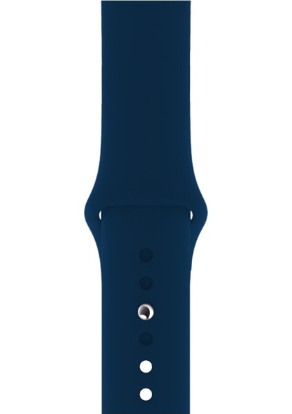 Apple Watch 2 3 4 5 6 7 Se 38 40 41MM Kordon Kayış Bileklik Silikon