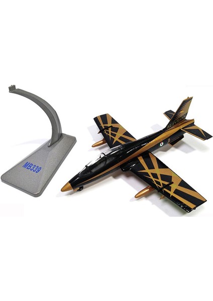 1/72 Ölçekli MB339 Eğitim Uçak Fighter Model Kit Diecast W / Stand (Yurt Dışından) fırsatları