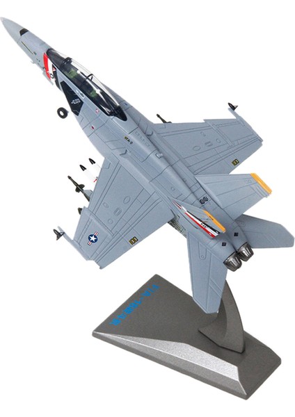 1/100 Alaşımlı Uçak F-18 Hornet Avcı Uçağı Ekran Model Koleksiyonları (Yurt Dışından)