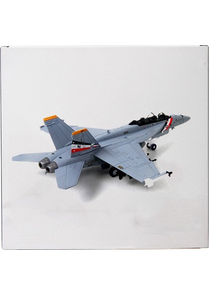 1/100 Alaşımlı Uçak F-18 Hornet Avcı Uçağı Ekran Model Koleksiyonları (Yurt Dışından)