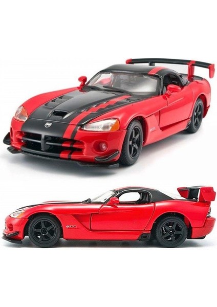 1:24 Dodge Viper Srt 10 Acr Kırmızı Model Araba