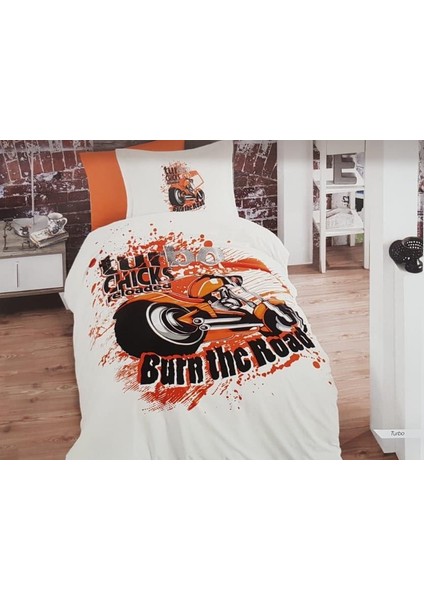 Tek Kişilik Ranforce Nevresim Takımı Turbo
