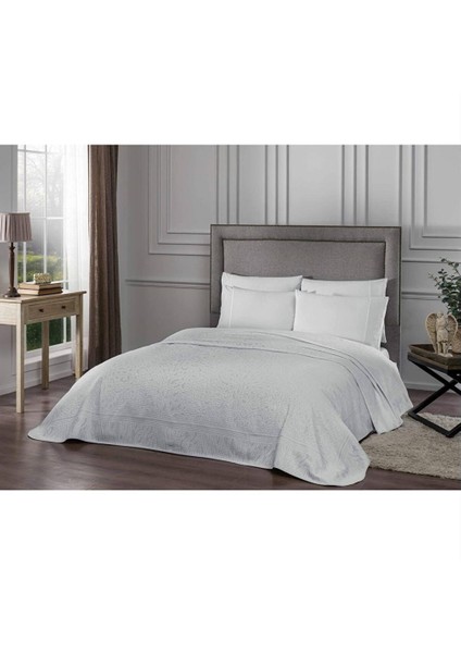 Palına Çift Kişilik Pike Takımı Gri