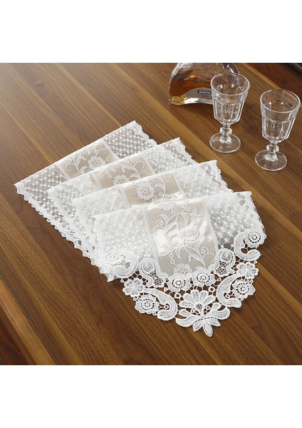 70 cm Dantel Kore Prenses Masa Bayrak Avrupa Beyaz Basit Çay Masa Koşucu Fransız Dantel Tv Kabine Masa Örtüsü | Masa Koşucuları(Yurt Dışından) modelleri