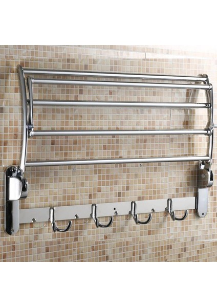 Banyo Havlu Tutucu Katlanabilir Havlu Askısı Kanca ile Paslanmaz Çelik Havlu Askısı | Paslanmaz Çelik Havlu Askısı | Havlu Askısı Havlu Askısı fiyatları