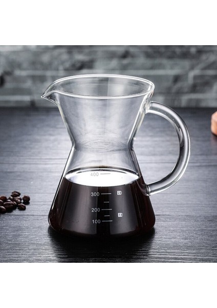 400ML Kahve Üzerine Dökülücü Damlama Kalınlaşmak Cam Konteyner El Percolatörler Paslanmaz Çelik Kahve Filtresi Ev Drinkwares | Kahve Tencereler fiyatları