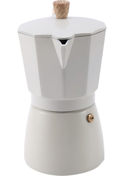 Latte Mocha Kahve Makinesi Italyan Moka Espressostovetop Kahve Makinesi Beyaz | Kahve Tencereler(Yurt Dışından)