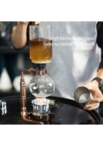 Sifon Tencere Kahve Su Isıtıcısı Pot Set Filtre Sifon Kahve Makinesi Çay Sifon Isıya Dayanıklı Ev Pot Kahve Sifon Makinesi | Kahve Kapları