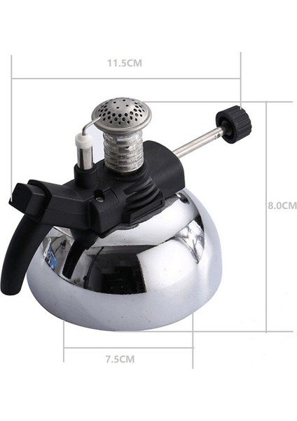 Mini Masa Bütan Gaz Burner Alev Kafası ile Sifon Kahve Isıtıcı Makinesi Kahve Makinesi Mocha Pot Gaz Sobası fiyatları