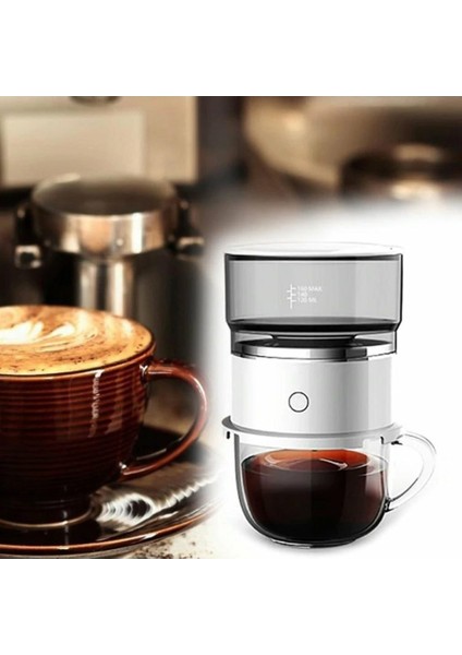 Taşınabilir Elektrikli Kahve Makinesi Cep Kahve Damalayıcı Otomatik Kahve Makinesi Coffeeware Espresso | Kahve Kapları