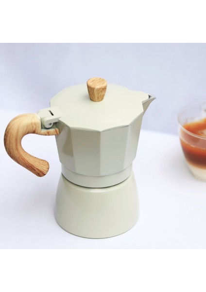 Kahve Makinesi Alüminyum Mocha Espresso Percolator Pot Kahve Makinesi Moka Pot Stovetop Kahve Makinesi | Kahve Tencereler