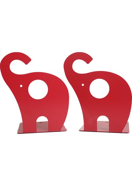 Metal Bookends Okul Anti Kaymaz Karikatür Fil Çocuk Hediye Dekorasyon Kütüphanesi Raflar Için Kitap Organizatör Depolama Tutucu Çalışma |(Yurt Dışından)