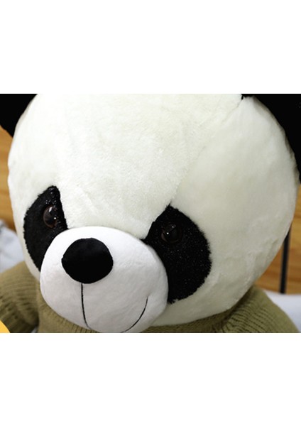 60 cm Sevimli Bebek Büyük Dev Kazak Panda Ayı Peluş Dolması Hayvan Bebek Hayvanlar Oyuncak Yastık Karikatür Kawaii Bebekler Kızlar Lover Hediyeler | Doldurulmuş ve peluş Hayvanlar